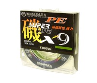 Шнур плетен. Kosadaka "SUPER LINE PE X9" 150м, цв. dark green;