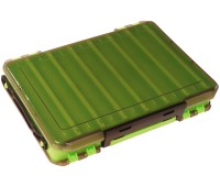 Коробка Kosadaka TB-S31B-GRN, 27x19x5см для воблеров, двухсторонняя, зелёная