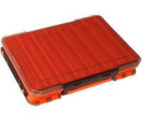 Коробка Kosadaka TB-S31B-OR, 27x19x5см для воблеров, двухсторонняя, оранжевая