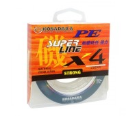 Шнур плетен. Kosadaka "SUPER LINE PE X4" 150м, цв. clear;