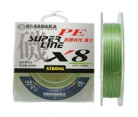 Шнур плетен. Kosadaka "SUPER LINE PE X8" 150м, цв. dark green;